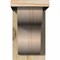 Ekena Millwork Carmel Rough Sawn Corbel w/Backplate, Douglas Fir, 6"W x 10"D x 10"H COR06X10X10CAR01RDF - alternate 2